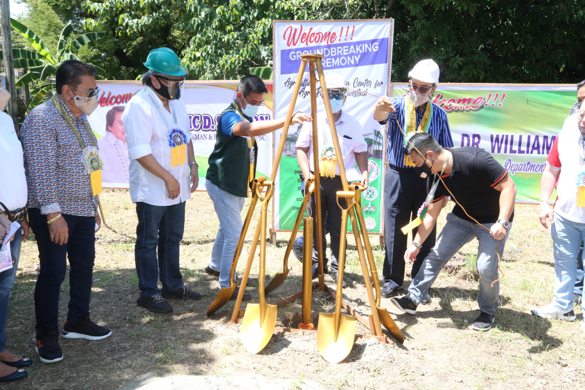 Groundbreaking of ISPSC Projects (September 25, 2020) | Official Portal ...