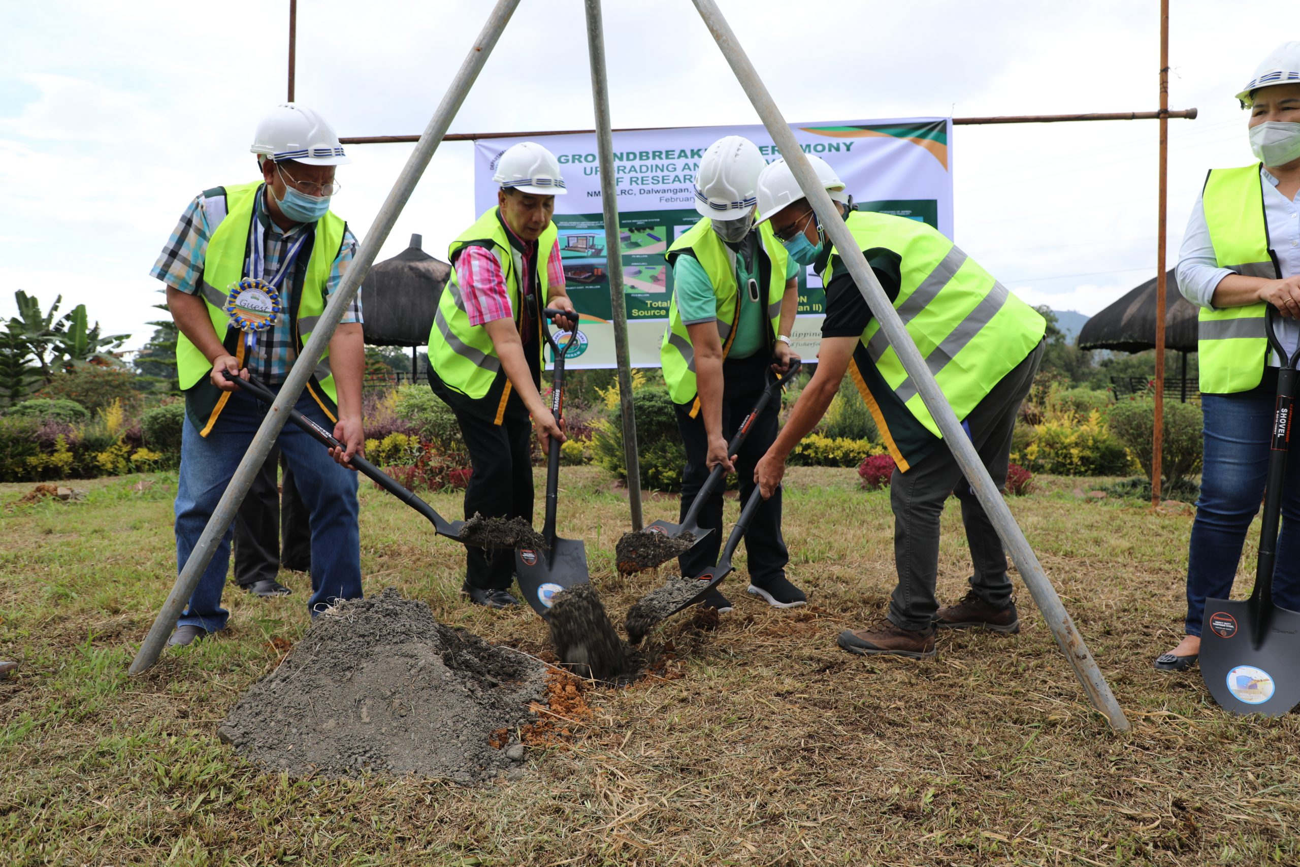 Groundbreaking of Research Facilities at DA-NOMIARC (Feb 12, 2021 ...