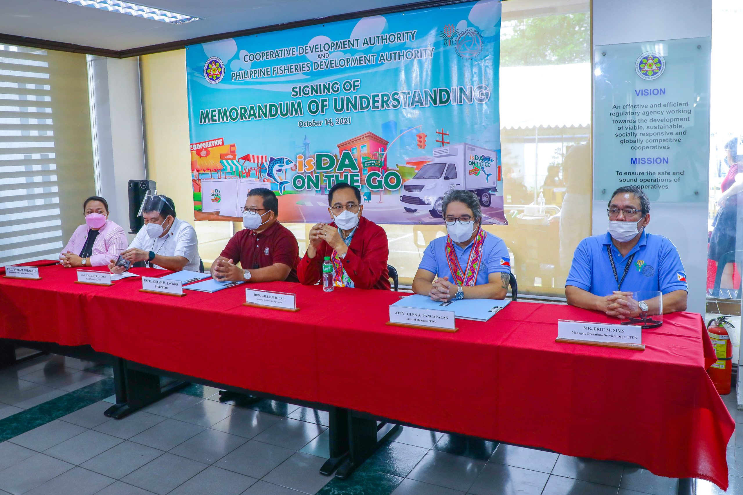 Launching of isDA ON THE GO (iOTG) Project (Oct. 14, 2021) | Official ...