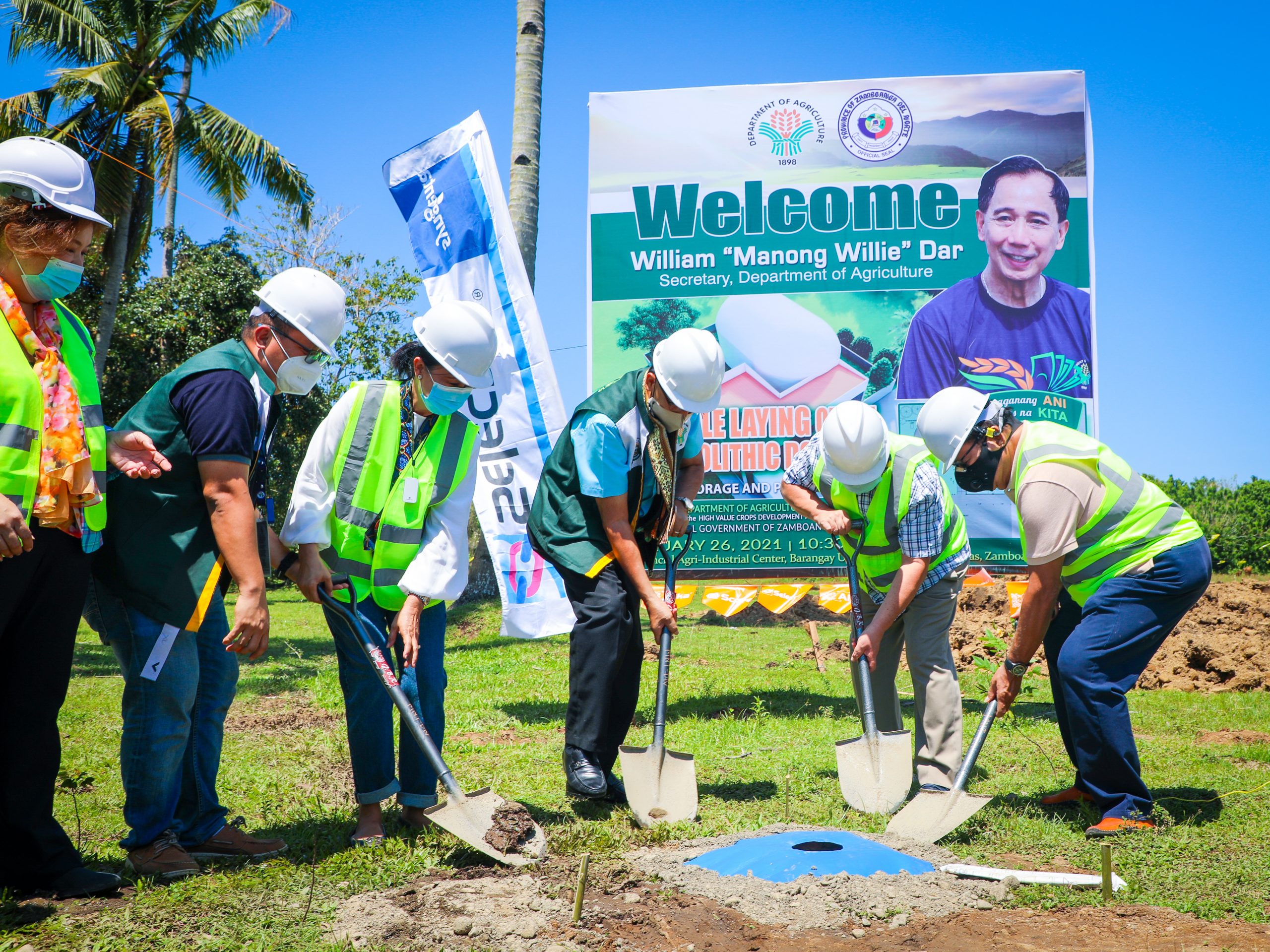 Monolithic Dome Groundbreaking Ceremony in Roxas, Zamboanga del Norte ...