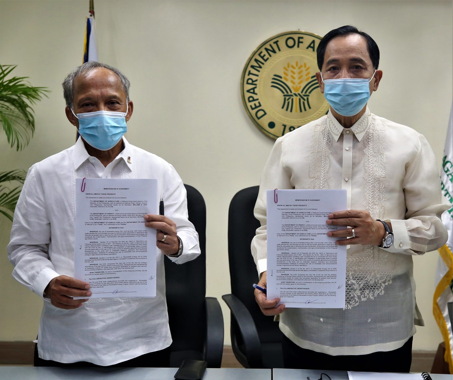 DA, DOE Join Forces In Promoting Renewable Energy Use In Agri-fishery ...