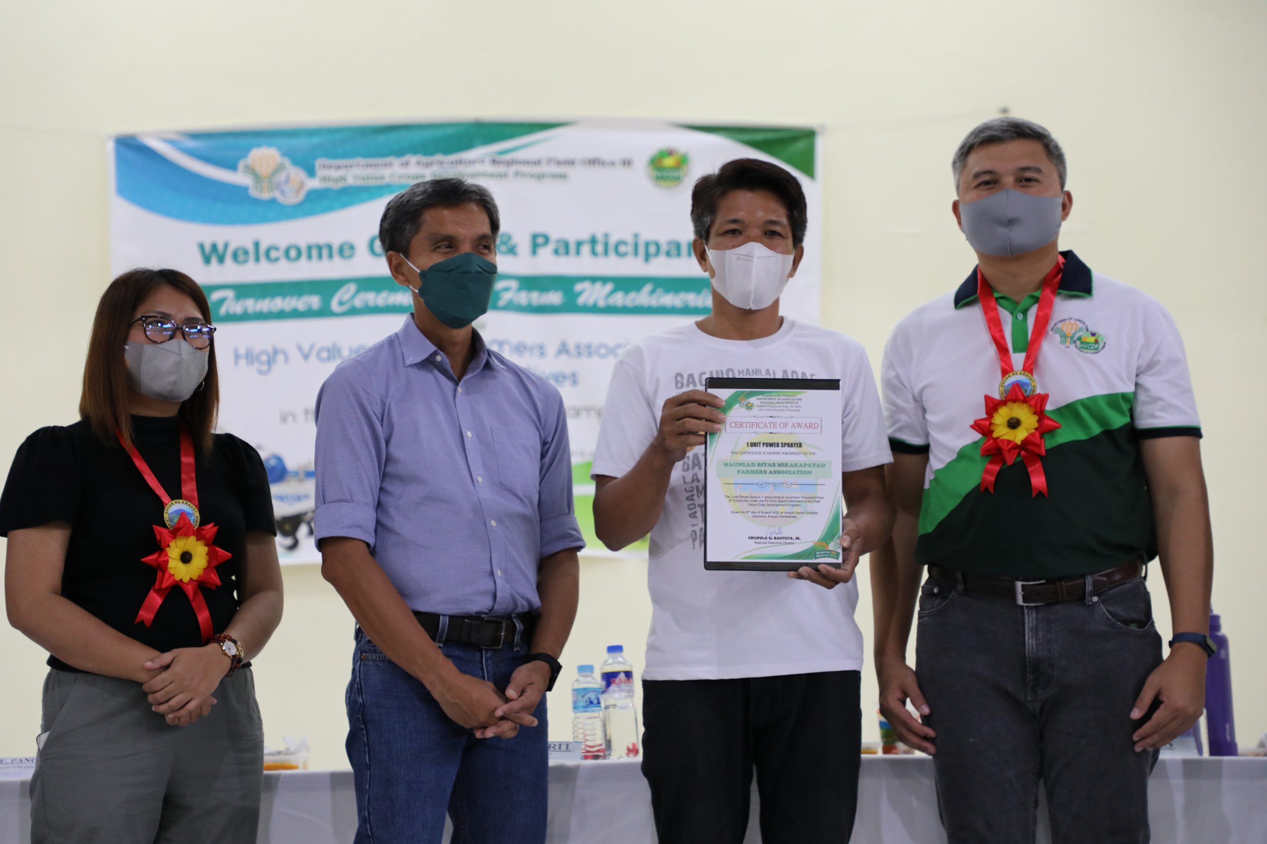 Turnover of Farm Machinery to FCAs in Arayat, Pampanga (August 11, 2022 ...