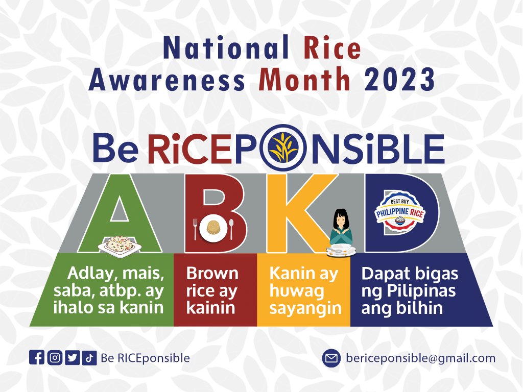 DA leads National Rice Awareness Month celebration, highlights “Be